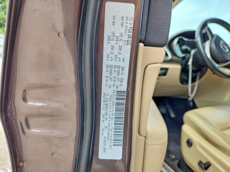 58542456 :رقم المزاد ، 1C4RJFBG5HC911548 vin ، 2017 Jeep Grand Cherokee مزاد بيع
