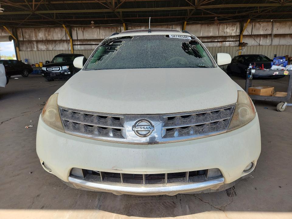 Aukcja sprzedaży 2006 Nissan Murano, vin: JN8AZ08W46W521848, numer aukcji: 58748346