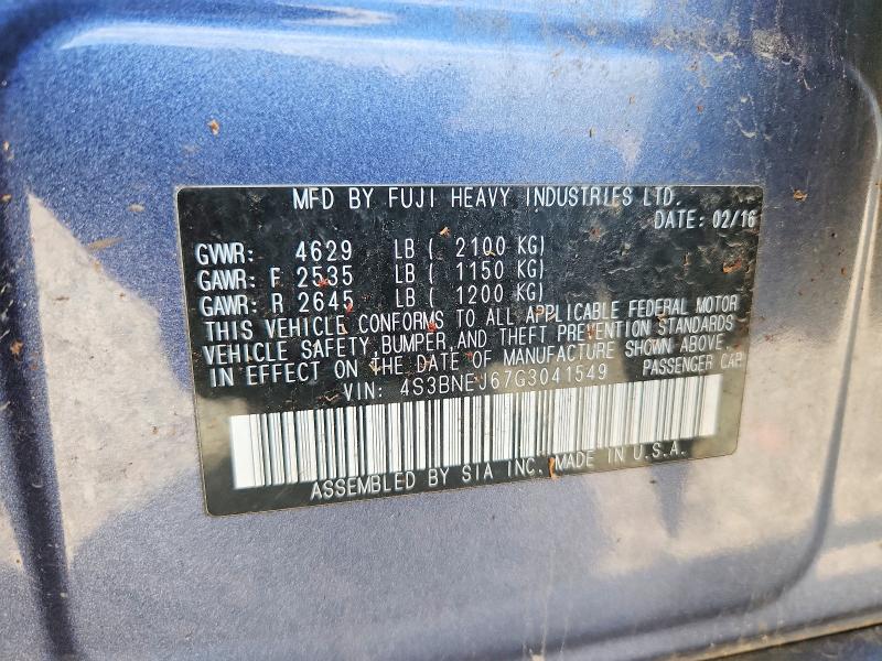 Продажа на аукционе авто 2016 Subaru Legacy, vin: 4S3BNEJ67G3041549, номер лота: 57376346