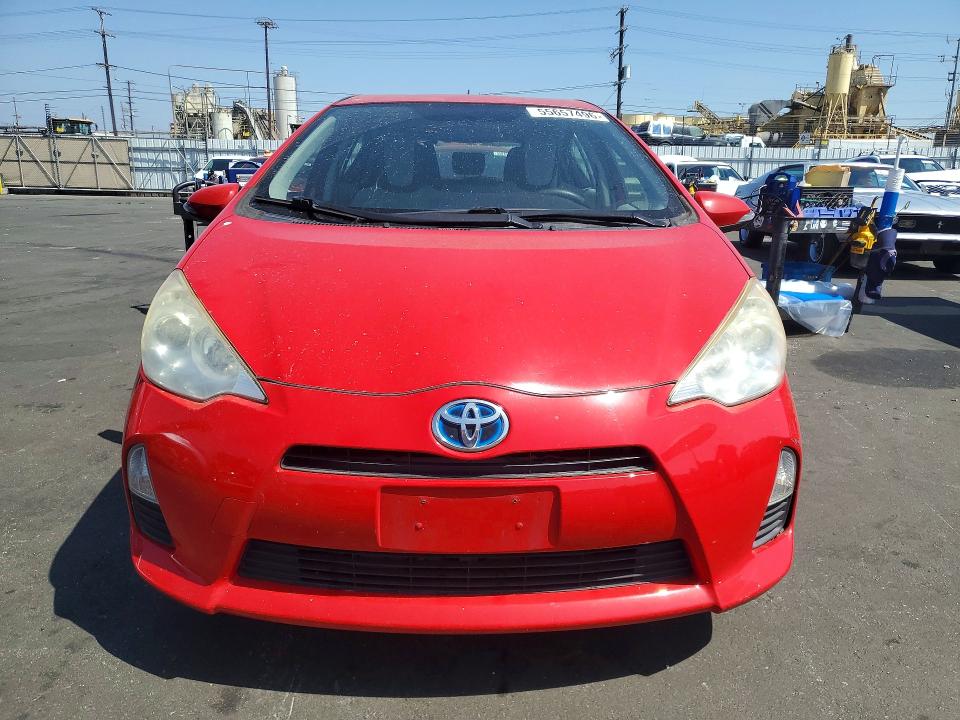 Aukcja sprzedaży 2012 Toyota Prius C, vin: JTDKDTB3XC1524289, numer aukcji: 55657496