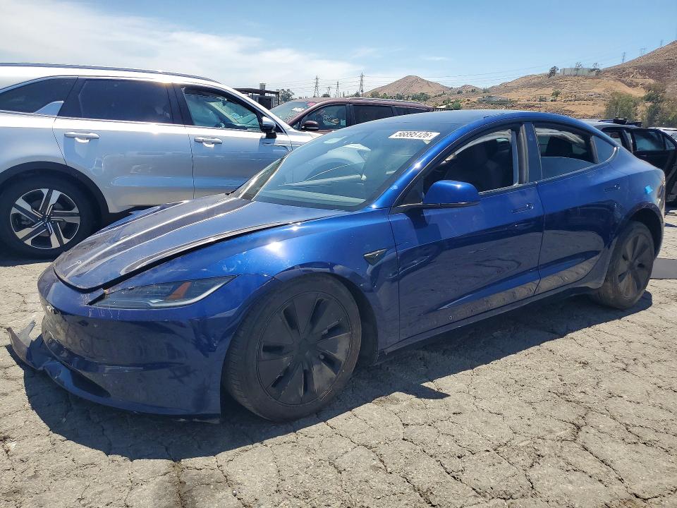 56895126 :رقم المزاد ، 5YJ3E1EB9RF724606 vin ، 2024 Tesla Model 3 مزاد بيع