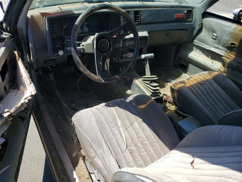 1985 Chevrolet Monte Carlo მანქანა იყიდება აუქციონზე, vin: 1G1GZ37G2FR113843, აუქციონის ნომერი: 56348776