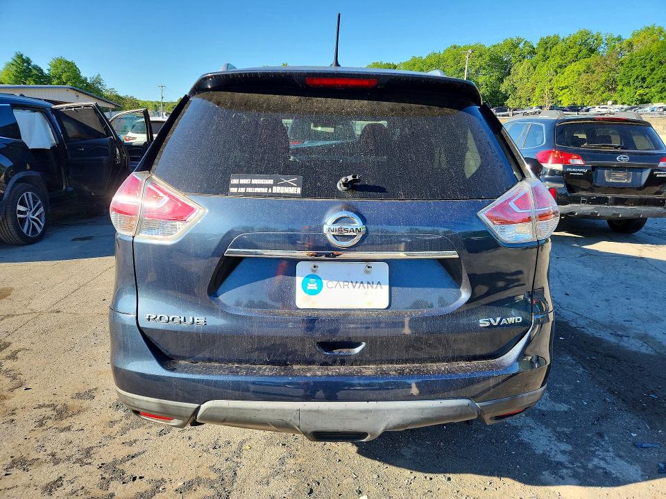 55245176 :رقم المزاد ، KNMAT2MV1GP673698 vin ، 2016 Nissan Rogue مزاد بيع