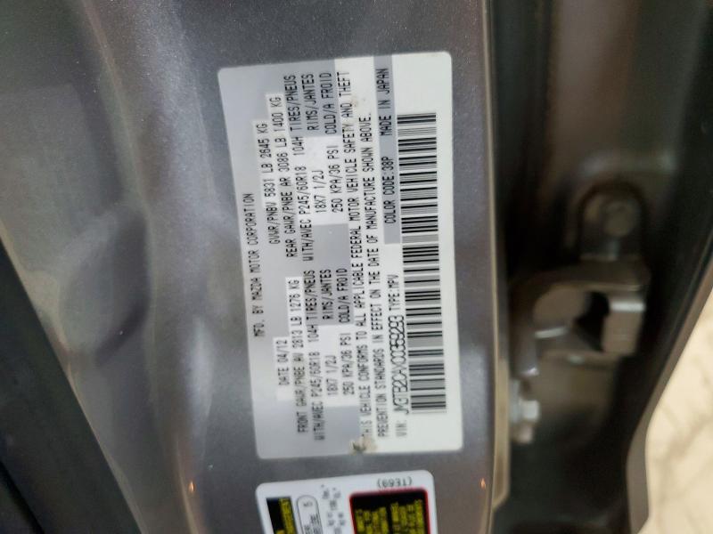 56221966 :رقم المزاد ، JM3TB2CAXC0359293 vin ، 2012 Mazda Cx-9 مزاد بيع