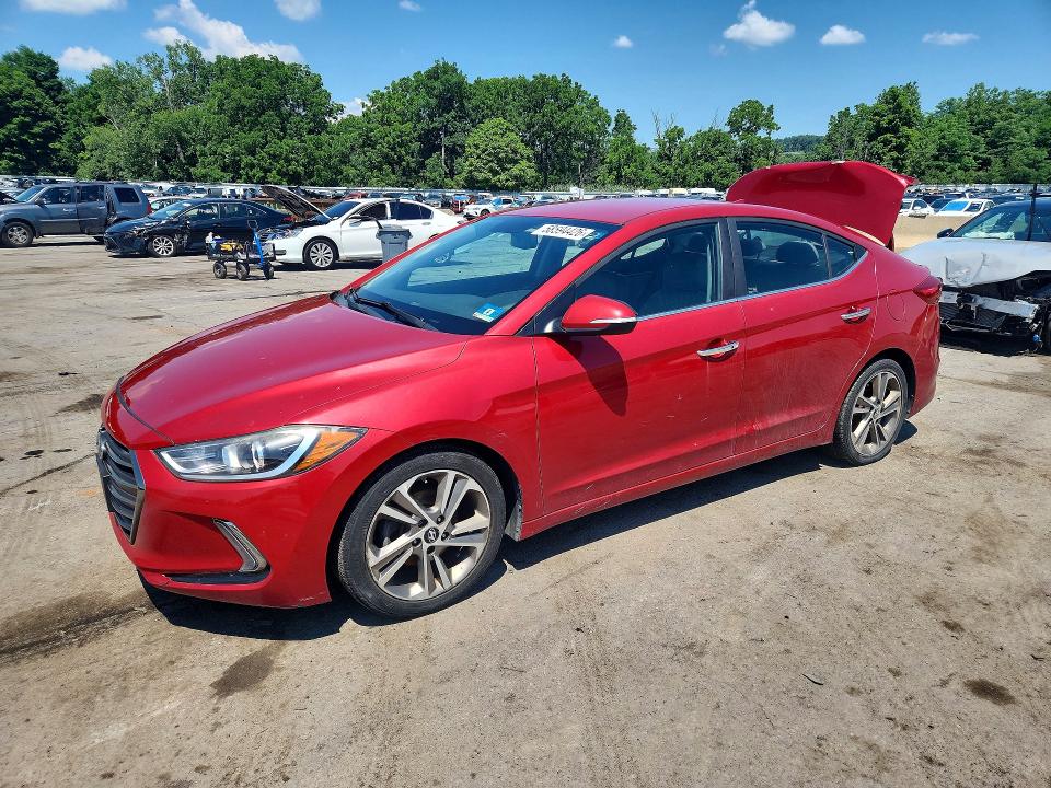 58594426 :رقم المزاد ، 5NPD84LF8HH050547 vin ، 2017 Hyundai Elantra مزاد بيع