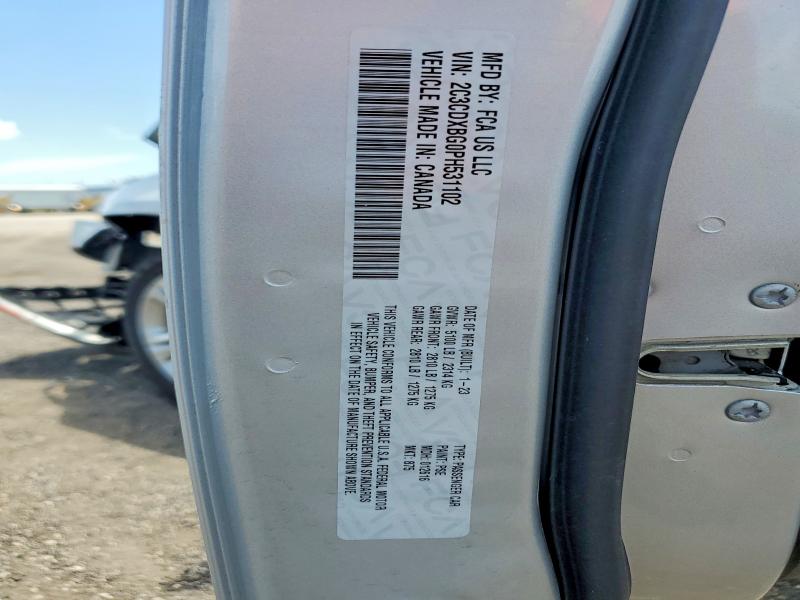 58071656 :رقم المزاد ، 2C3CDXBG0PH531102 vin ، 2023 Dodge Charger مزاد بيع