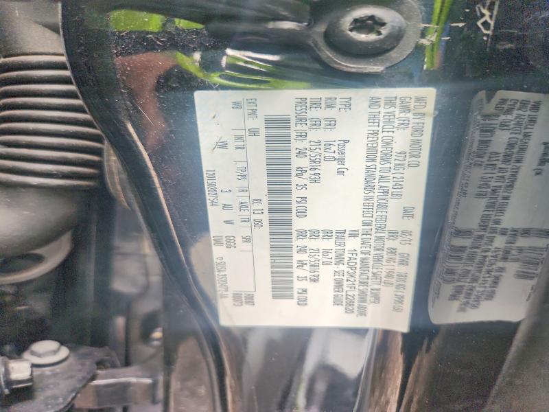 Aukcja sprzedaży 2015 Ford Focus, vin: 1FADP3K21FL226820, numer aukcji: 55566526