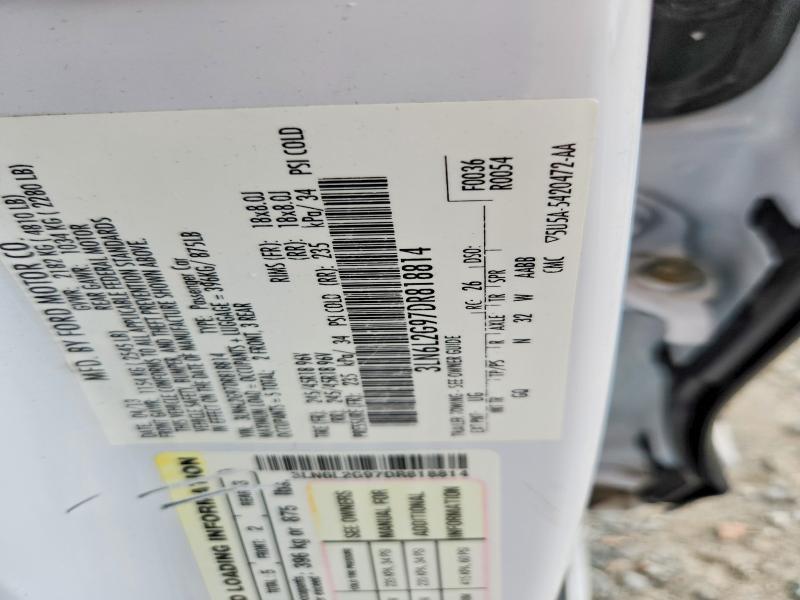2013 Lincoln Mkz მანქანა იყიდება აუქციონზე, vin: 3LN6L2G97DR818814, აუქციონის ნომერი: 58294306