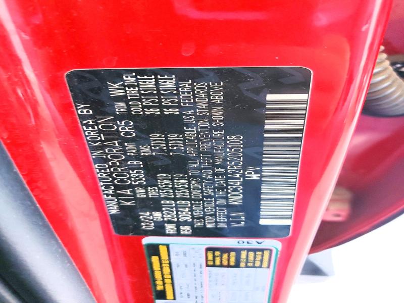 Продажа на аукционе авто 2024 Kia Ev6, vin: KNDC34LA2R5205108, номер лота: 58469806