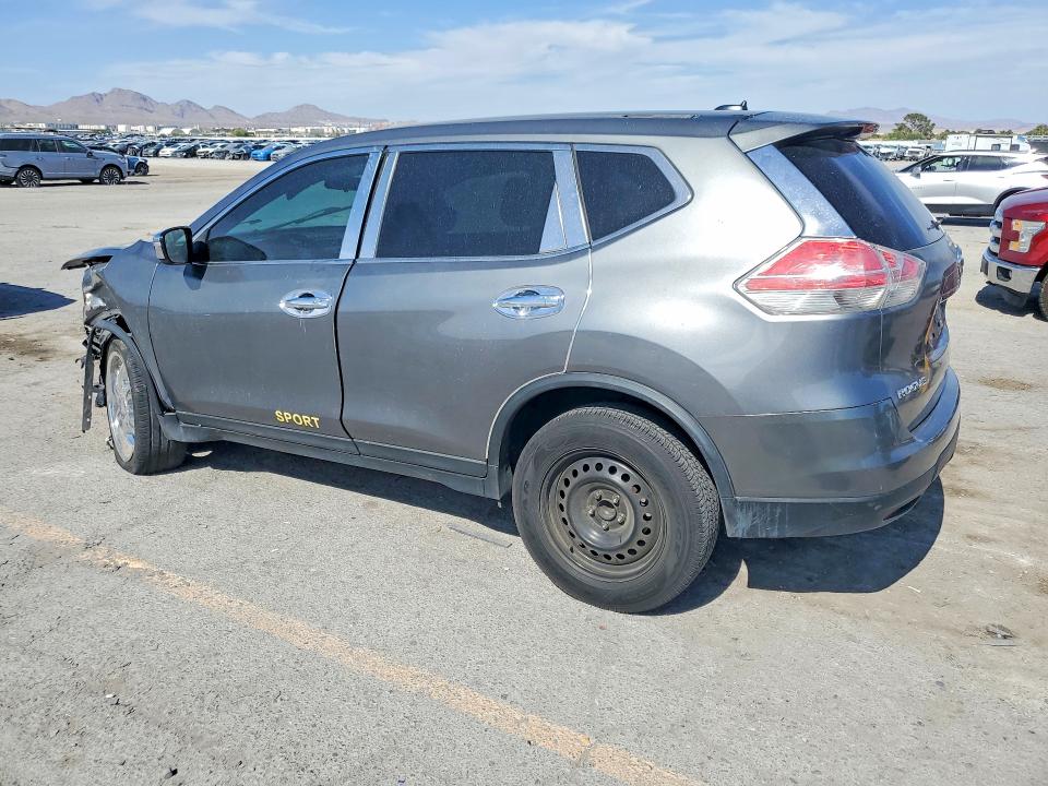 2015 Nissan Rogue მანქანა იყიდება აუქციონზე, vin: KNMAT2MT5FP542948, აუქციონის ნომერი: 54119236
