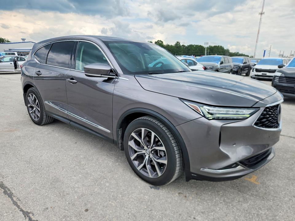 2022 Acura Mdx მანქანა იყიდება აუქციონზე, vin: 5J8YE1H42NL034563, აუქციონის ნომერი: 55309116