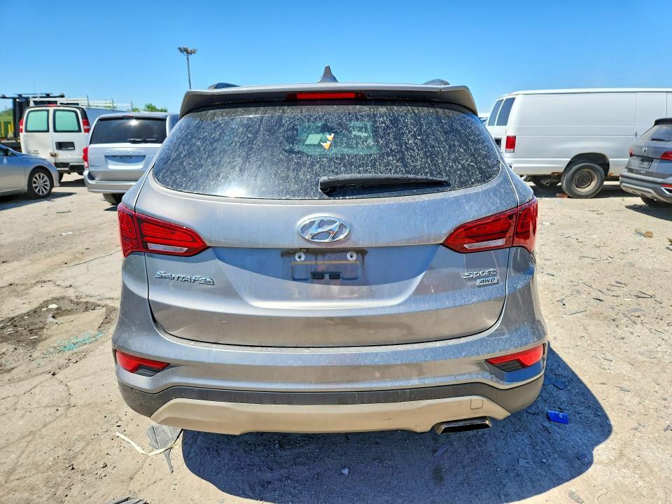 55325046 :رقم المزاد ، 5XYZUDLB5HG412999 vin ، 2017 Hyundai Santa Fe Sport مزاد بيع