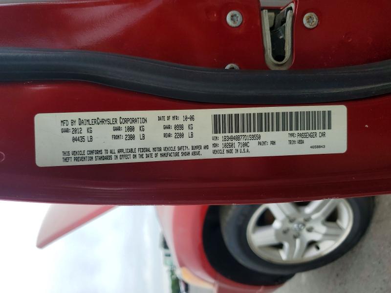 Продажа на аукционе авто 2007 Dodge Caliber, vin: 1B3HB48B77D159550, номер лота: 57238576