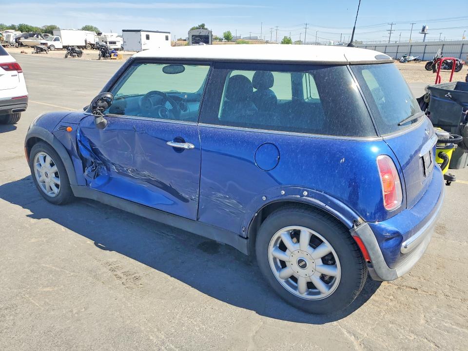 2003 Mini Cooper მანქანა იყიდება აუქციონზე, vin: WMWRC334X3TE19538, აუქციონის ნომერი: 55747396