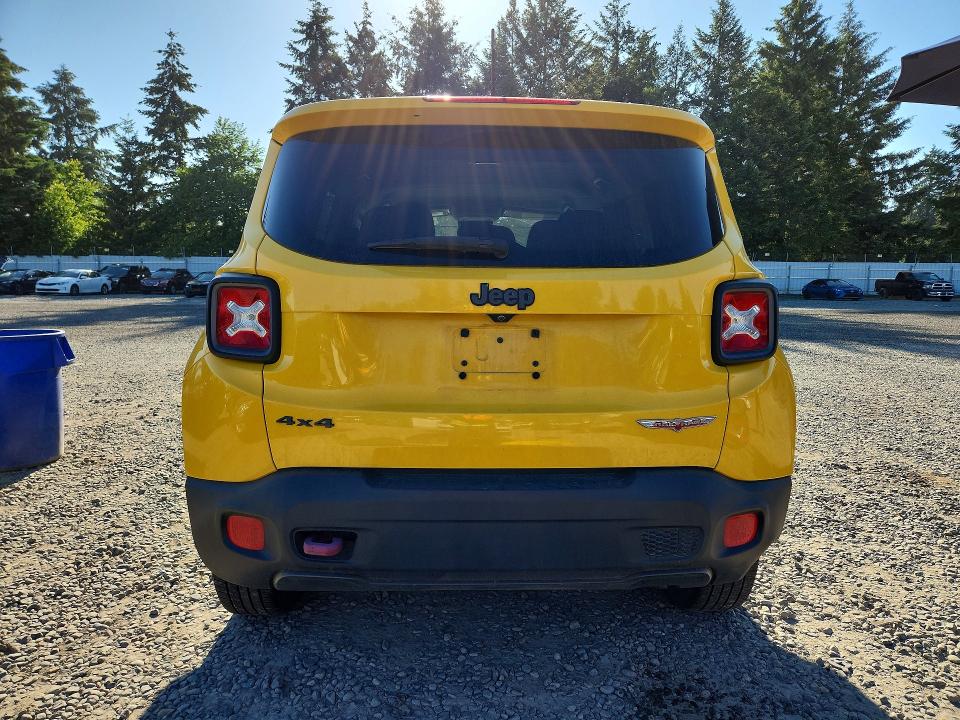 Продажа на аукционе авто 2017 Jeep Renegade, vin: ZACCJBCB6HPF18204, номер лота: 55375466