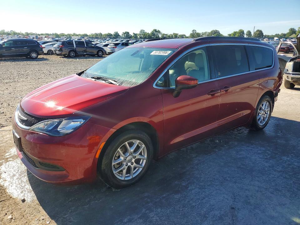 55702996 :رقم المزاد ، 2C4RC1DG8MR546410 vin ، 2021 Chrysler Voyager مزاد بيع