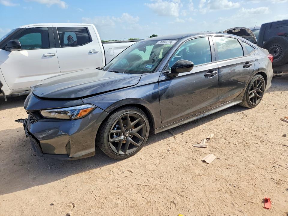 58153026 :رقم المزاد ، 2HGFE2F54TH567484 vin ، 2026 Honda Civic مزاد بيع