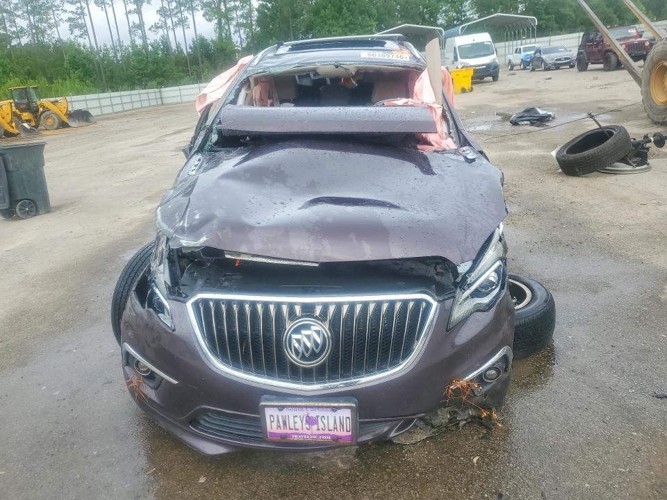 2018 Buick Envision მანქანა იყიდება აუქციონზე, vin: LRBFX1SAXJD059180, აუქციონის ნომერი: 56189746