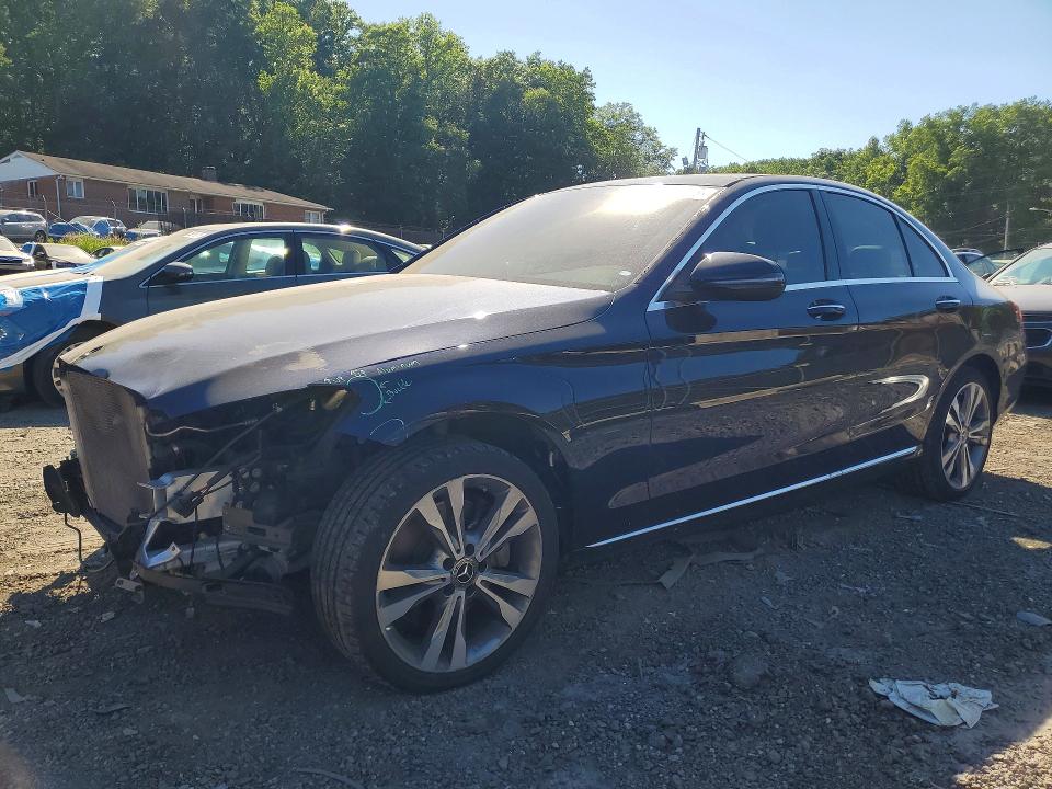 55634036 :رقم المزاد ، W1KWF8EBXMR651077 vin ، 2021 Mercedes-benz C مزاد بيع