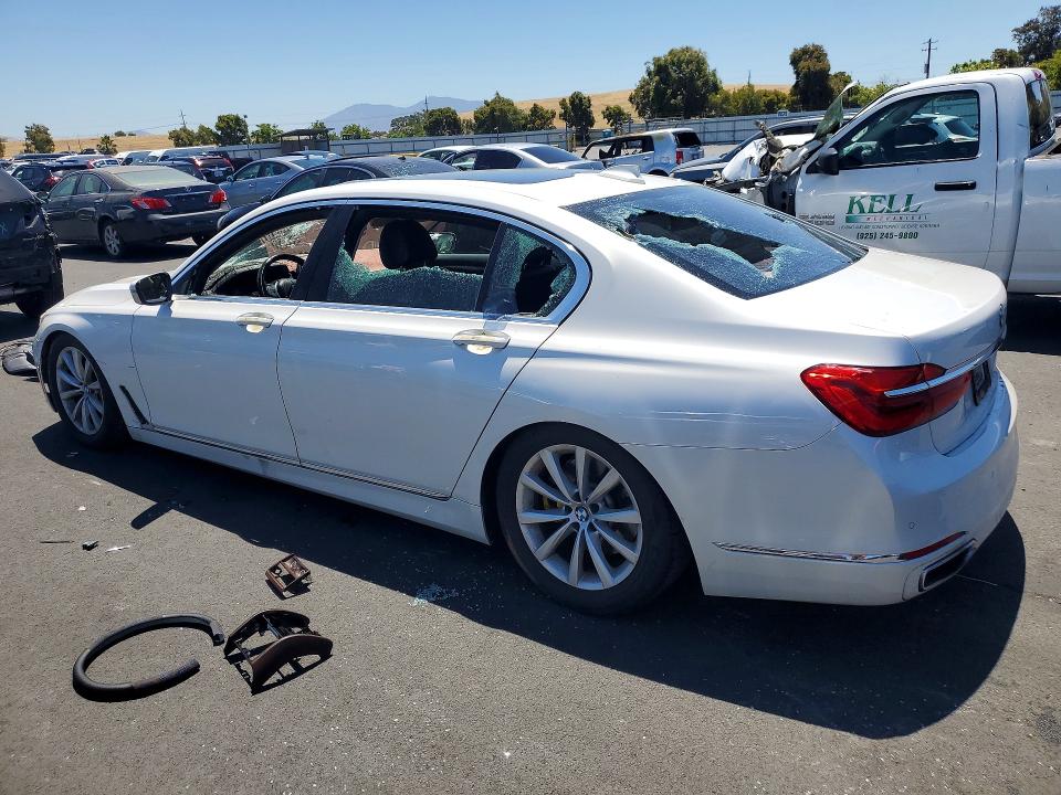 2016 Bmw 740 მანქანა იყიდება აუქციონზე, vin: WBA7E2C50GG548131, აუქციონის ნომერი: 56168576