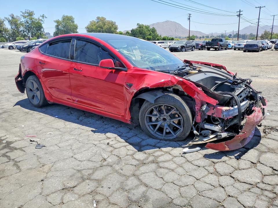 Продажа на аукционе авто 2022 Tesla Model 3, vin: 5YJ3E1EA9NF362018, номер лота: 57863456