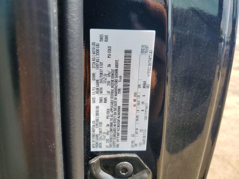 2016 Ford Lgt Conventl მანქანა იყიდება აუქციონზე, vin: 1FTMF1C83GFA36599, აუქციონის ნომერი: 56571666