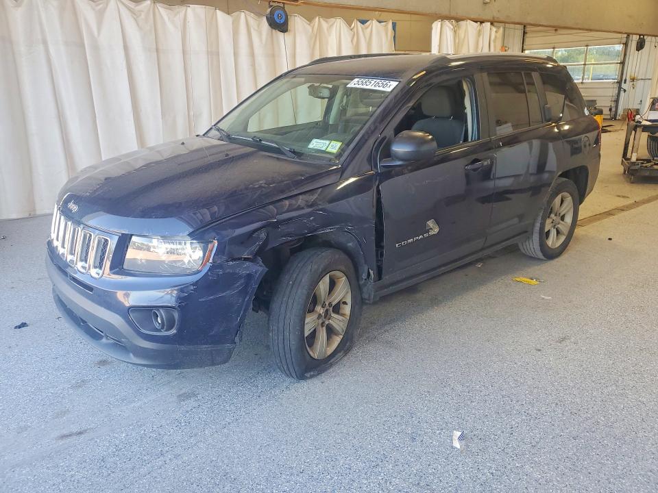 Продажа на аукционе авто 2017 Jeep Compass, vin: 1C4NJDBB4HD106853, номер лота: 55851656