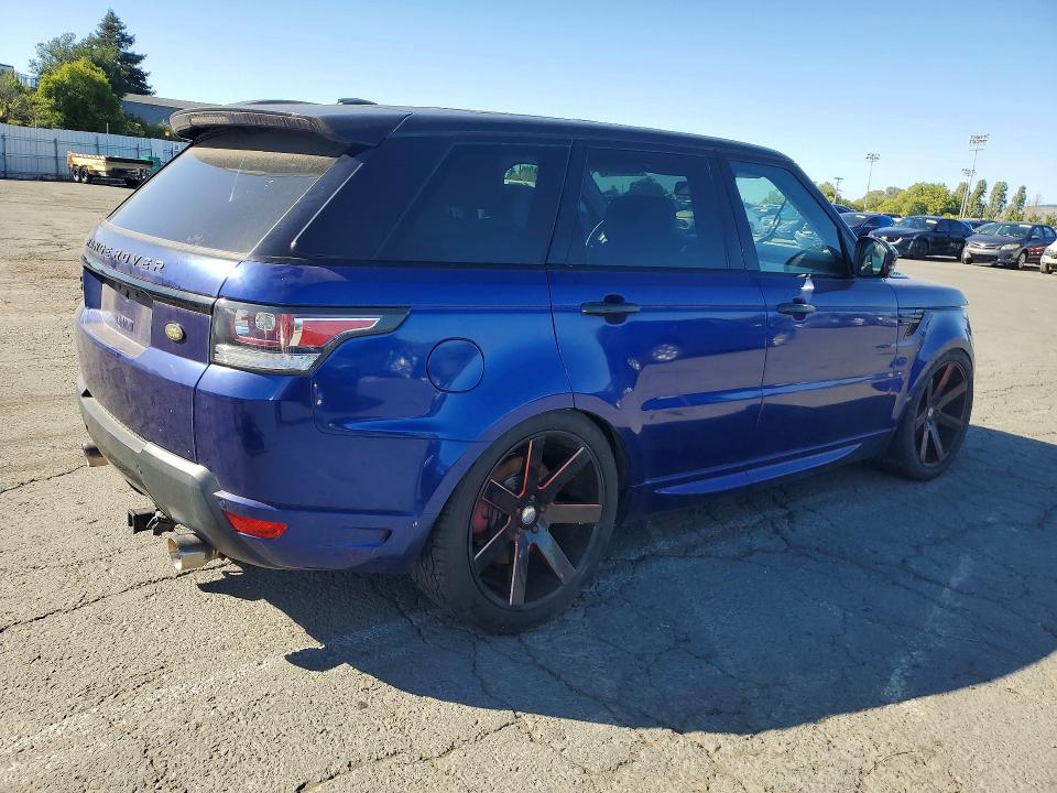 2014 Land Rover Range Rover Sport მანქანა იყიდება აუქციონზე, vin: SALWV2TF7EA344605, აუქციონის ნომერი: 56362876