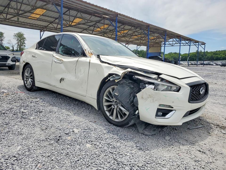 2021 Infiniti Q50 მანქანა იყიდება აუქციონზე, vin: JN1EV7BP0MM704985, აუქციონის ნომერი: 58320876