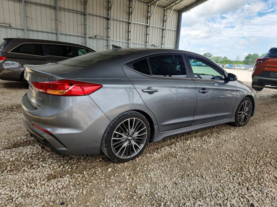 2017 Hyundai Elantra მანქანა იყიდება აუქციონზე, vin: KMHD04LBXHU353948, აუქციონის ნომერი: 55079116