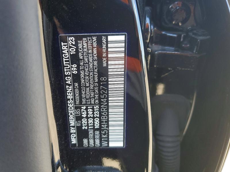 Продаж на аукціоні авто 2024 Mercedes-benz Cla, vin: W1K5J4HB6RN452718, номер лоту: 58155426