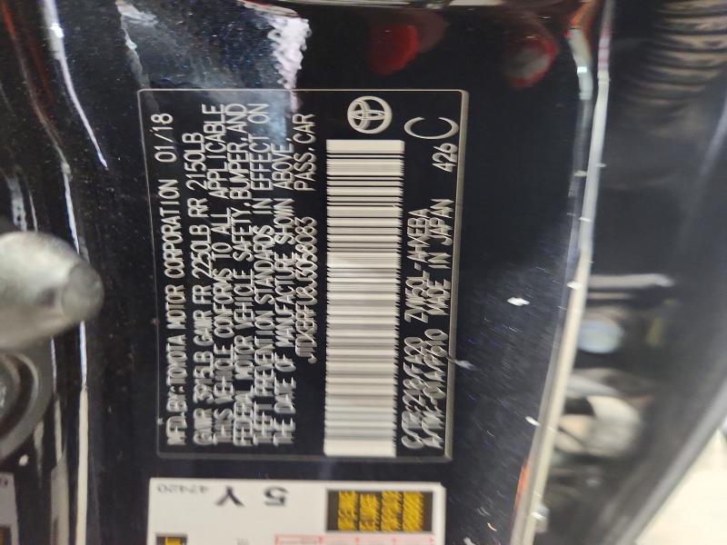 Продаж на аукціоні авто 2018 Toyota Prius, vin: JTDKBRFU8J3058083, номер лоту: 59108116