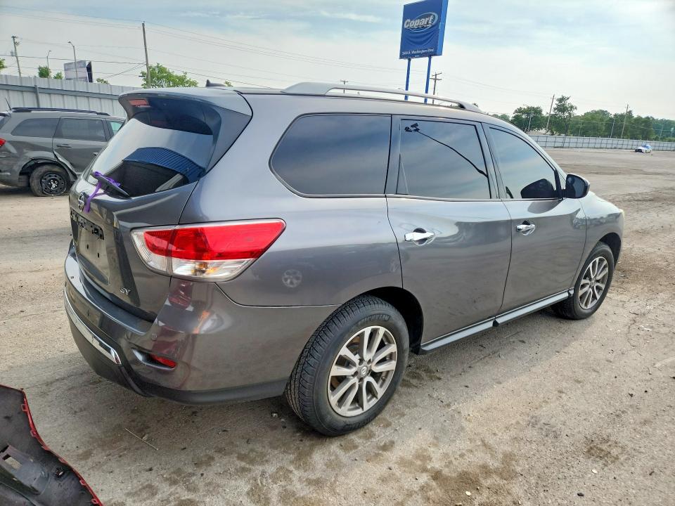 2015 Nissan Pathfinder მანქანა იყიდება აუქციონზე, vin: 5N1AR2MN1FC646890, აუქციონის ნომერი: 56533566