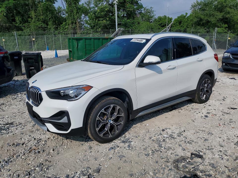 57234486 :رقم المزاد ، WBXJG9C06M5T78528 vin ، 2021 Bmw X1 مزاد بيع
