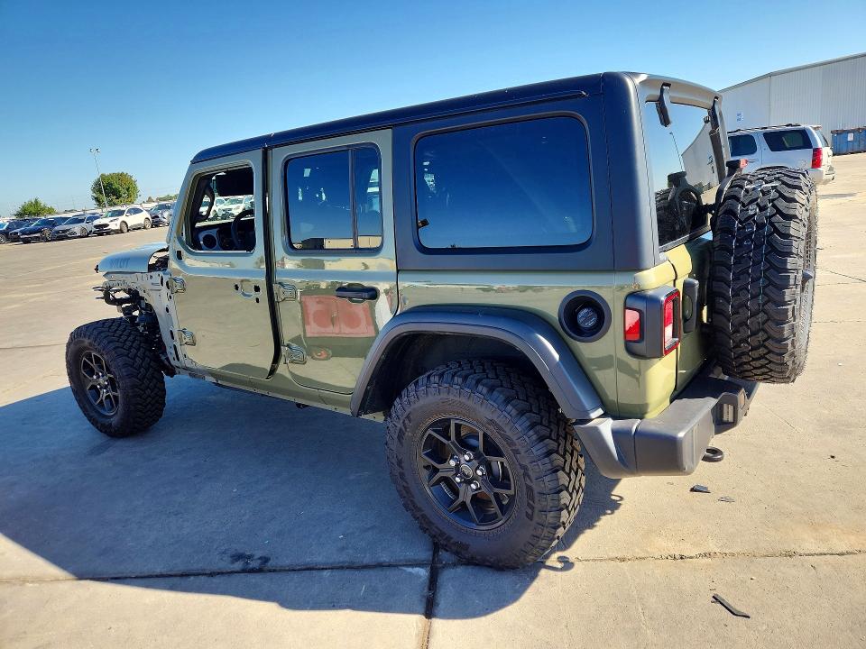 2025 Jeep Wrangler მანქანა იყიდება აუქციონზე, vin: 1C4PJXDG9SW650442, აუქციონის ნომერი: 54257236
