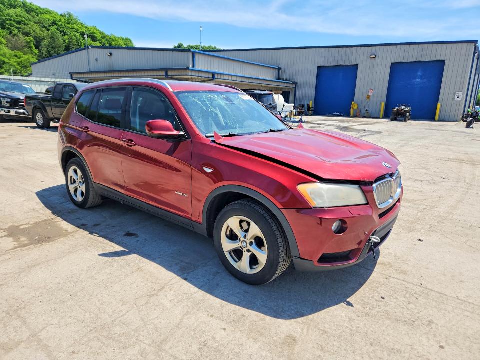 2011 Bmw X3 მანქანა იყიდება აუქციონზე, vin: 5UXWX5C56BL706934, აუქციონის ნომერი: 56313626