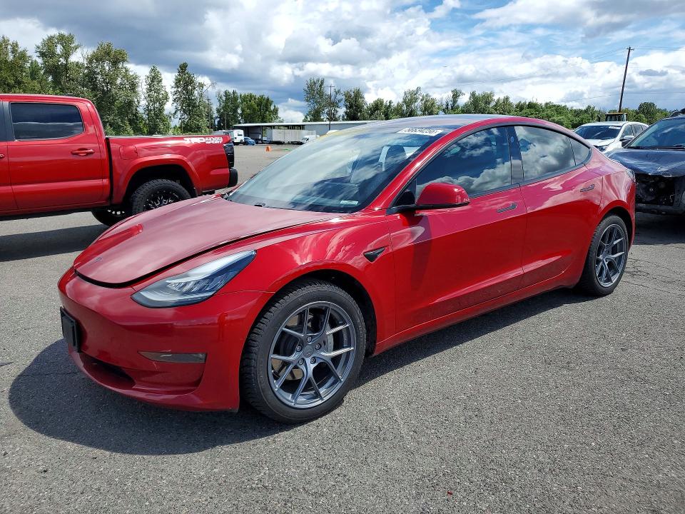 2018 Tesla Model 3 მანქანა იყიდება აუქციონზე, vin: 5YJ3E1EA4JF040980, აუქციონის ნომერი: 56634256