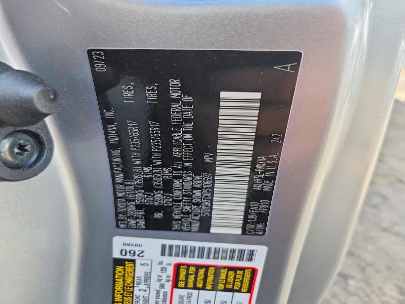2023 Toyota Sienna მანქანა იყიდება აუქციონზე, vin: 5TDYSKFCXPS106697, აუქციონის ნომერი: 57543086