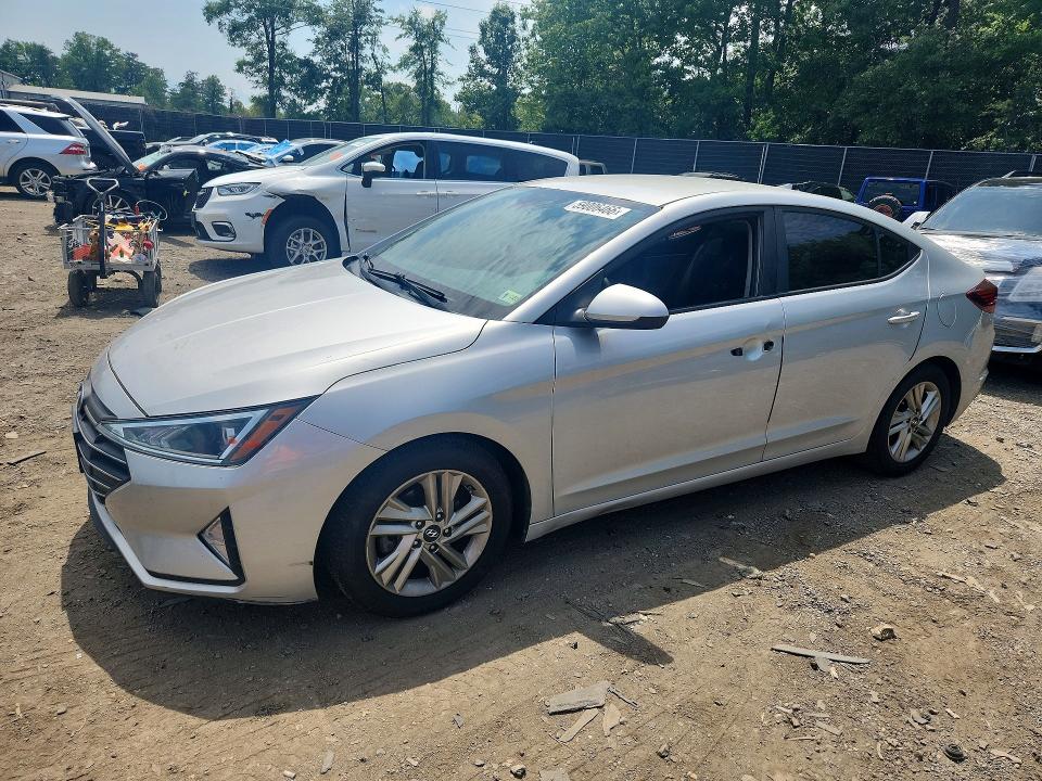 59006466 :رقم المزاد ، 5NPD84LF0KH486798 vin ، 2019 Hyundai Elantra مزاد بيع