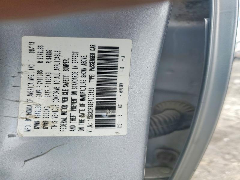 Aukcja sprzedaży 2014 Honda Accord, vin: 1HGCR3F80EA006420, numer aukcji: 57618366