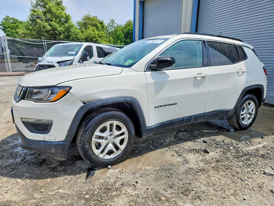 Aukcja sprzedaży 2019 Jeep Compass, vin: 3C4NJCAB3KT743634, numer aukcji: 56274506