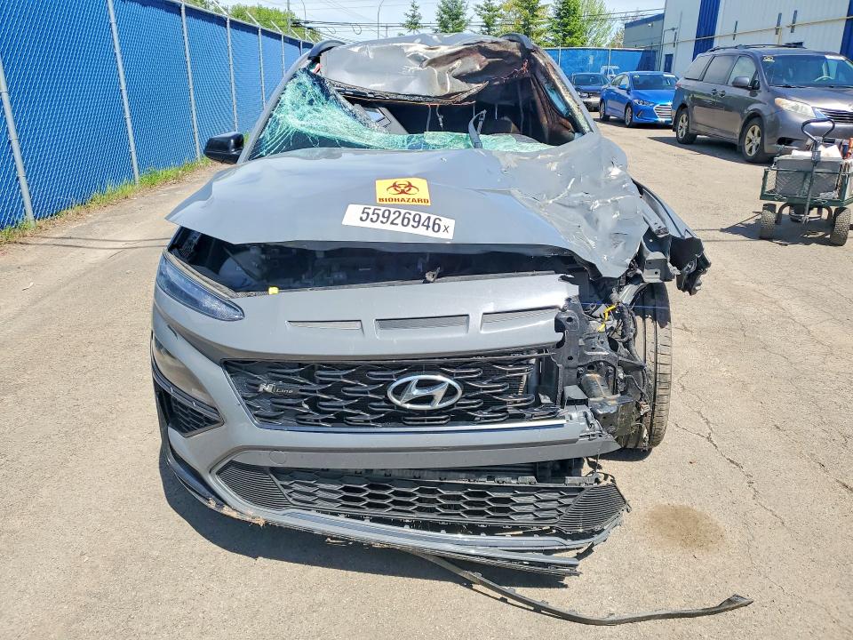2022 Hyundai Kona მანქანა იყიდება აუქციონზე, vin: KM8K3CA30NU821539, აუქციონის ნომერი: 55926946