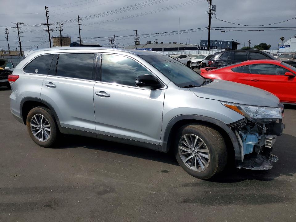 Aukcja sprzedaży 2019 Toyota Highlander, vin: 5TDKZRFH4KS365202, numer aukcji: 56670486
