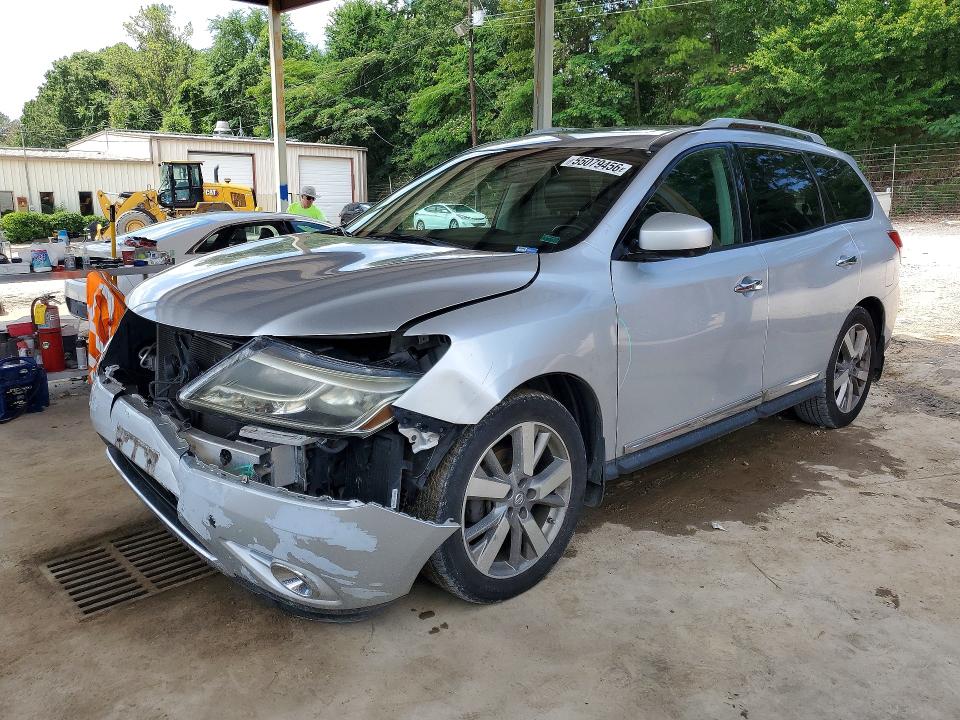 2014 Nissan Pathfinder მანქანა იყიდება აუქციონზე, vin: 5N1AR2MM1EC602197, აუქციონის ნომერი: 55079456