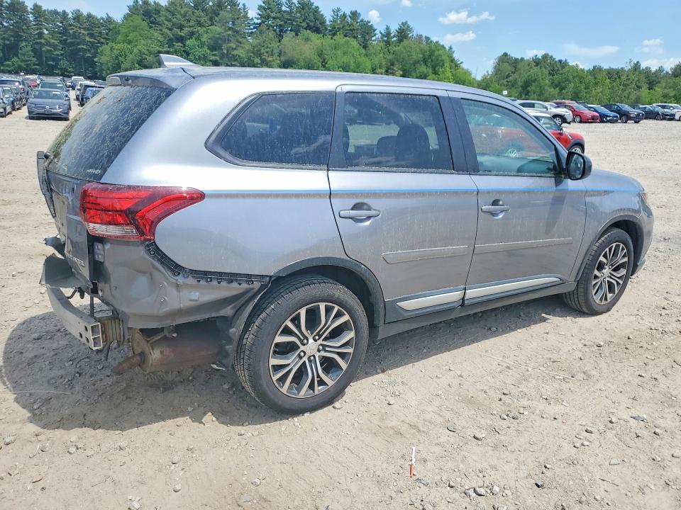 2017 Mitsubishi Outlander მანქანა იყიდება აუქციონზე, vin: JA4AZ2A39HZ016505, აუქციონის ნომერი: 55581596