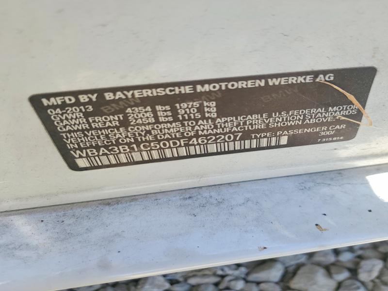 Продаж на аукціоні авто 2013 Bmw 320, vin: WBA3B1C50DF462207, номер лоту: 85604415