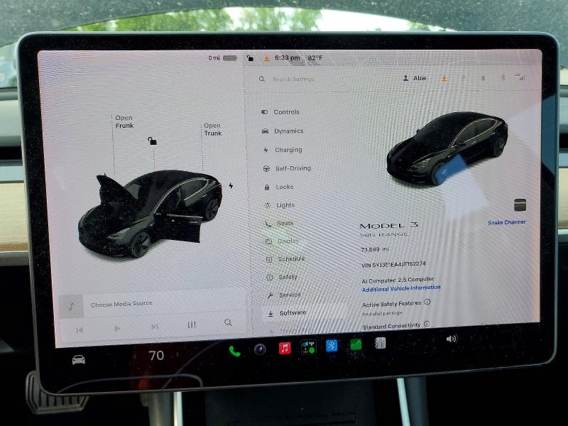 Продаж на аукціоні авто 2018 Tesla Model 3, vin: 5YJ3E1EA4JF152274, номер лоту: 55671266