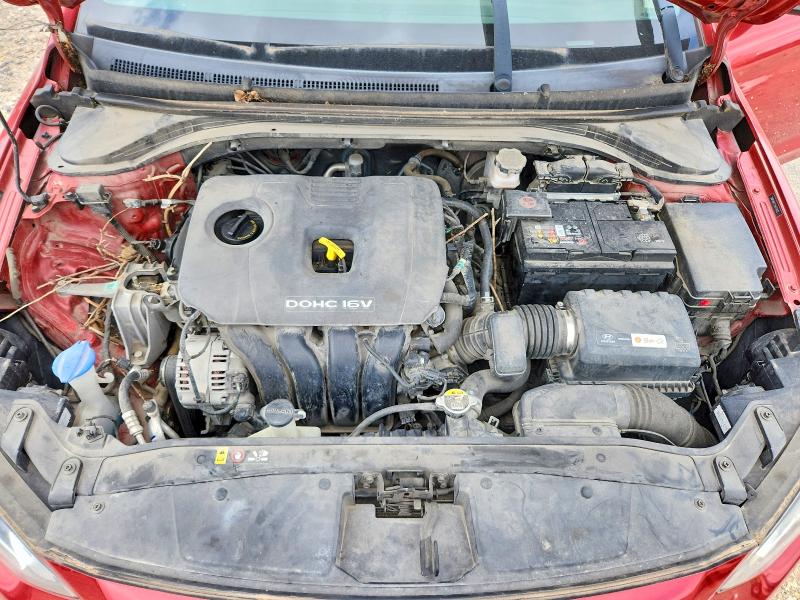 57708196 :رقم المزاد ، 5NPD84LF7HH111032 vin ، 2017 Hyundai Elantra مزاد بيع