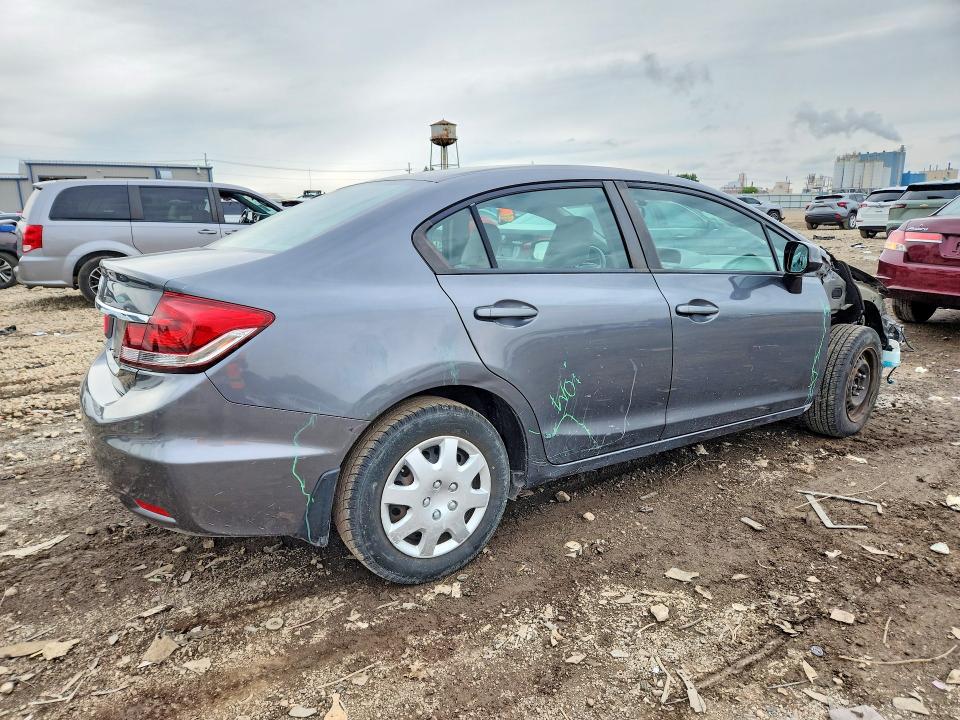 2013 Honda Civic მანქანა იყიდება აუქციონზე, vin: 19XFB2F52DE025689, აუქციონის ნომერი: 59174776