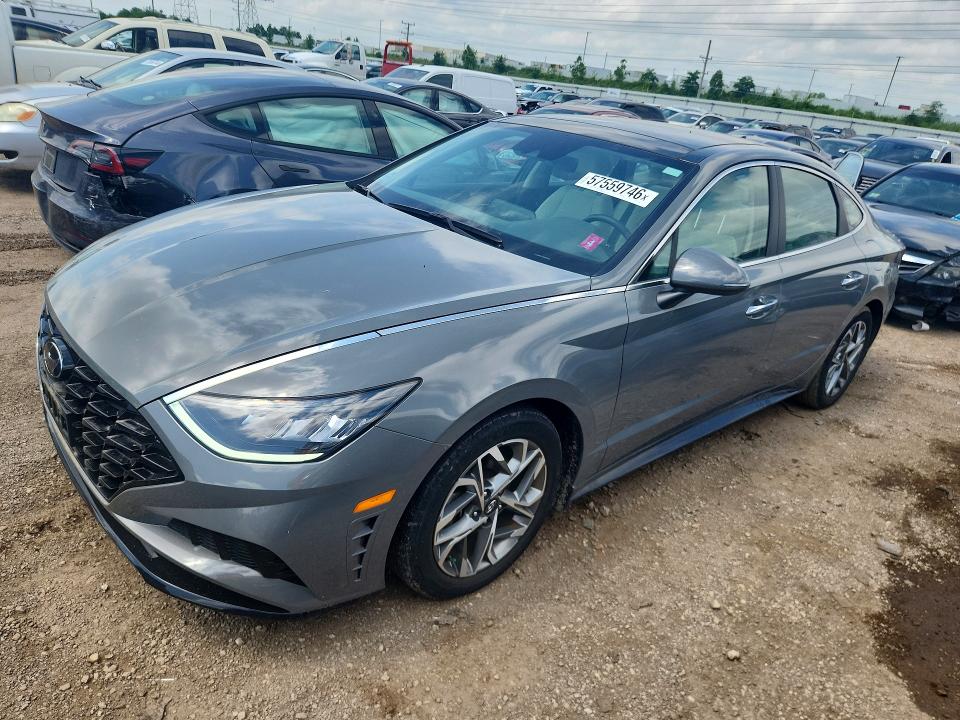 Продаж на аукціоні авто 2022 Hyundai Sonata, vin: KMHL14JA1NA245332, номер лоту: 57559746